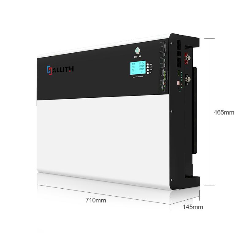 Power Wall 10Wkh 51.2V 200Ah Lithium battery for Off grid system Grid connected system